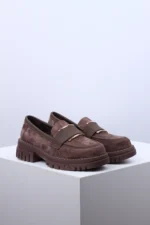 Ženske Mokasine W804012 braon