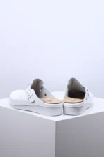 Ženske Klompe 5001 bele - Slika 5